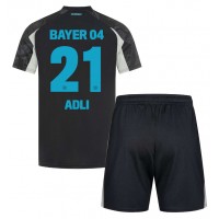 Maglia Calcio Bayer Leverkusen Amine Adli #21 Terza Divisa Bambino 2024-25 Manica Corta (+ pantaloncini)